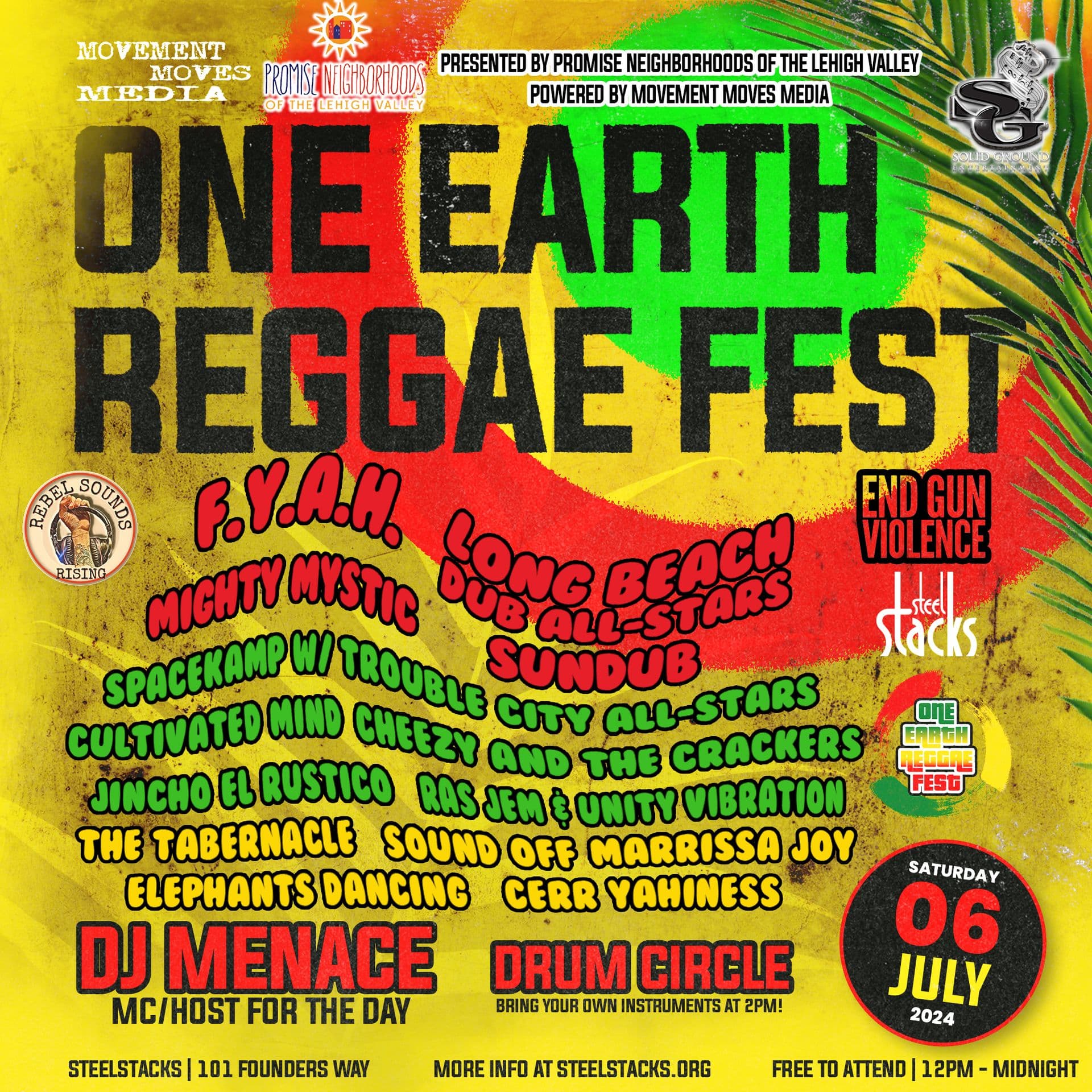 One Earth ReggaeFest 2024